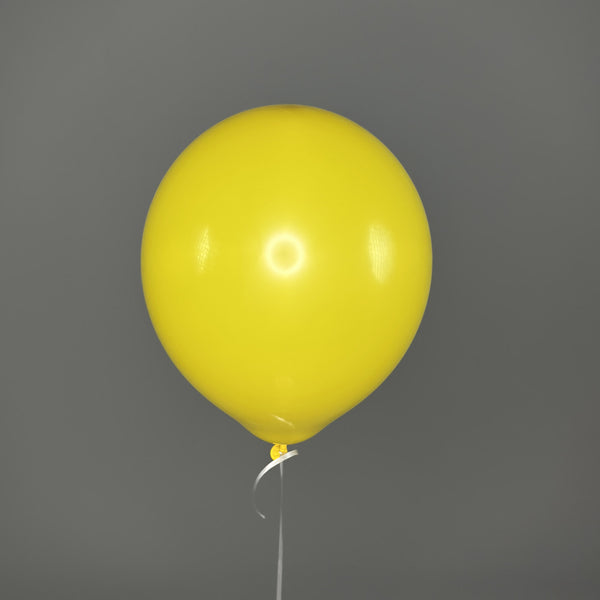 New Yellow Balloon – as part of a flower bouquet – floral decor accent by Flower Power