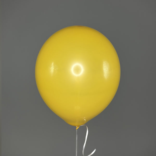 Mustang Yellow Balloon – as part of a flower bouquet – floral decor accent by Flower Power