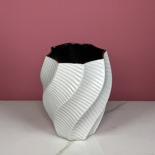 Elegant White Vase