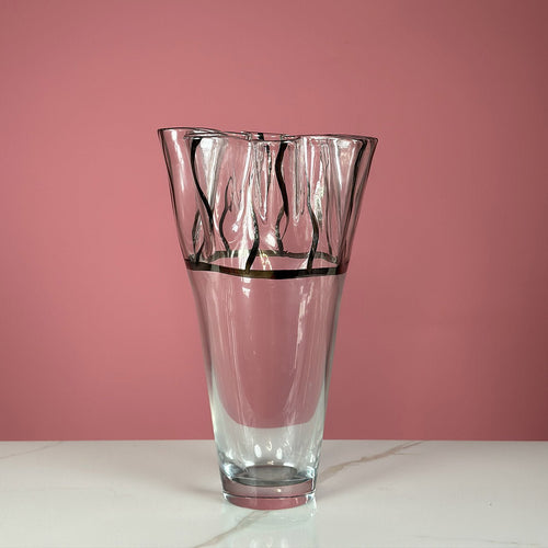 Bott Fashion Серебристая Цветочная Ваза