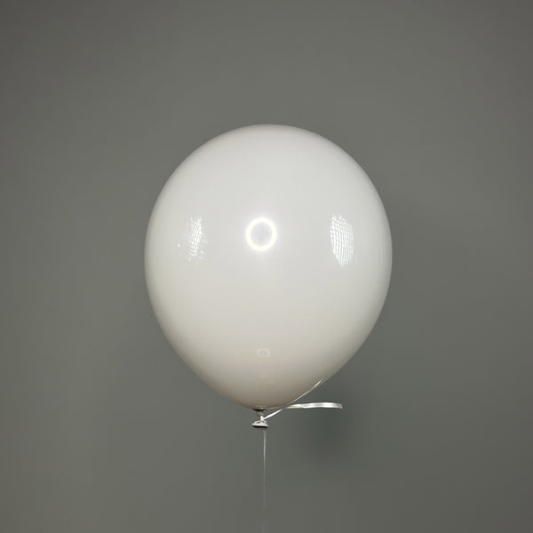 Light Grey Balloon – as part of a flower bouquet – floral decor accent by Flower Power