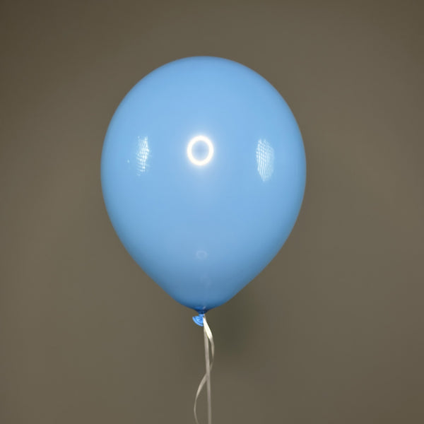 Light Blue Balloon – as part of a flower bouquet – floral decor accent by Flower Power