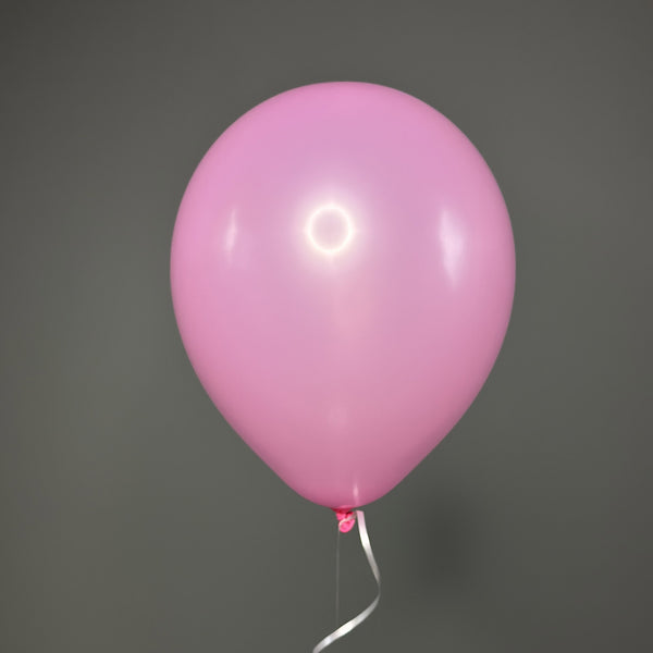 Rose Pink Balloon – as part of a flower bouquet – floral decor accent by Flower Power