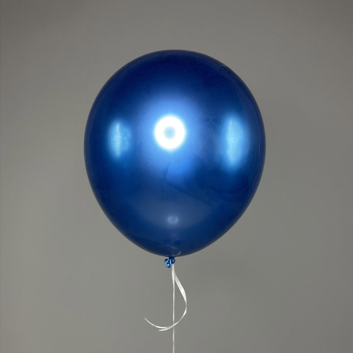 Chrome blue – as part of a flower bouquet – floral decor accent by Flower Power
