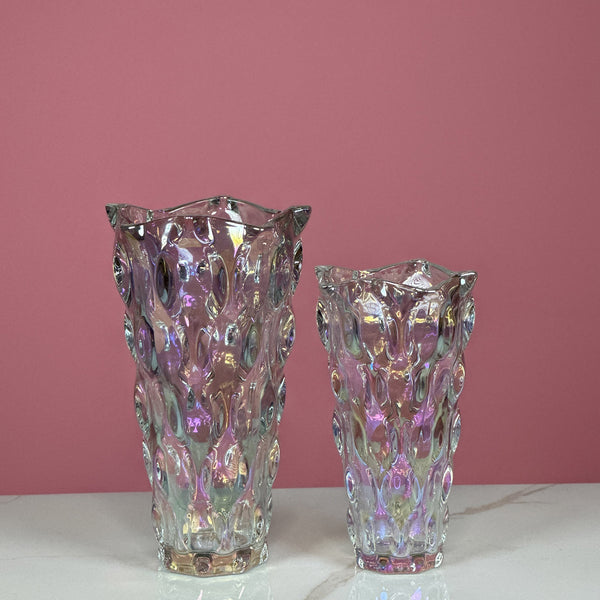 Crystal Glass Vases Clear