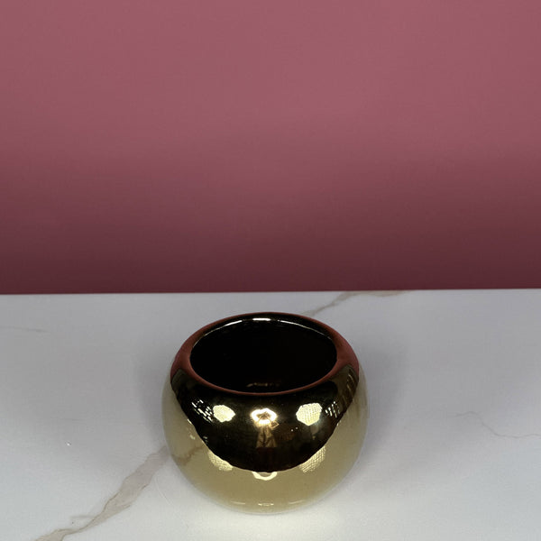 Golden Elegance Vase