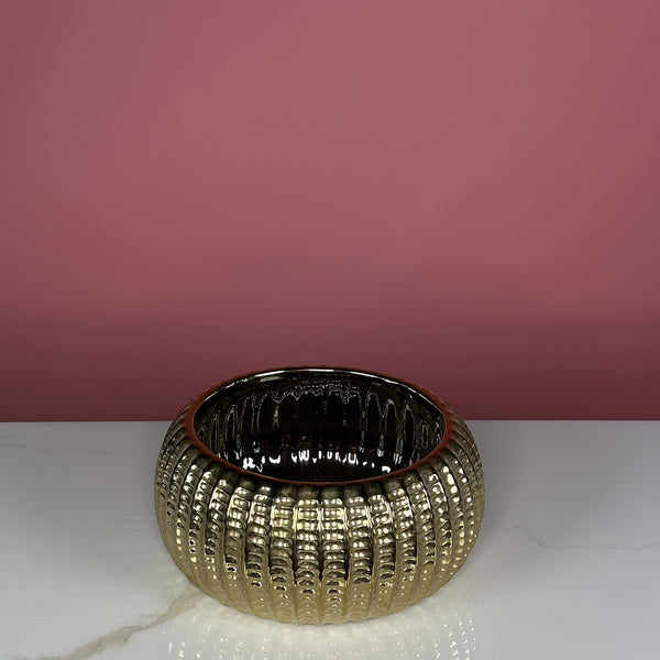 Amber Gold Vase