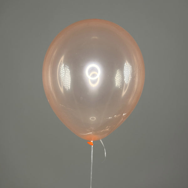 Orange Balloon – as part of a flower bouquet – floral decor accent by Flower Power