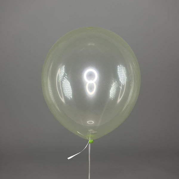 Green Balloon – as part of a flower bouquet – floral decor accent by Flower Power