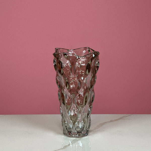 Crystal Glass Vases White