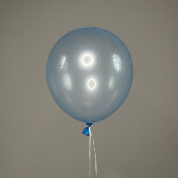 Blue Balloon – as part of a flower bouquet – floral decor accent by Flower Power