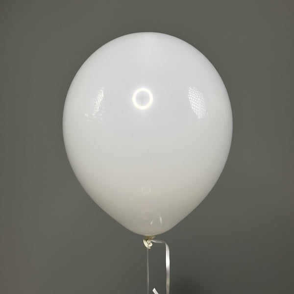 White Balloon – as part of a flower bouquet – floral decor accent by Flower Power