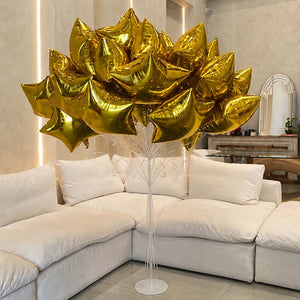 Set of 35 Gold Star Balloons