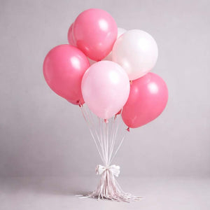Blush Celebration Balloon Fountain