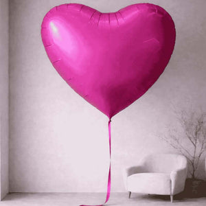 Giant Pink Heart Balloon
