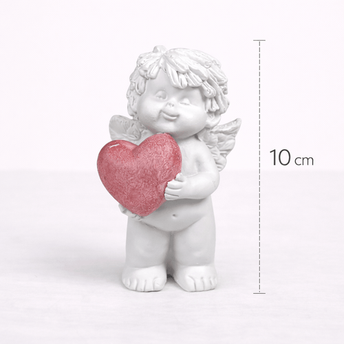Керамическая Фигурка Ангела «Объятие Сердца»