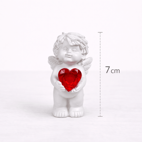 Керамическая фигурка ангела «Хранитель сердца»