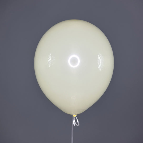 Pale Yellow Balloon – as part of a flower bouquet – floral decor accent by Flower Power