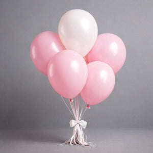 Soft Peony Cloud Balloon Fountain